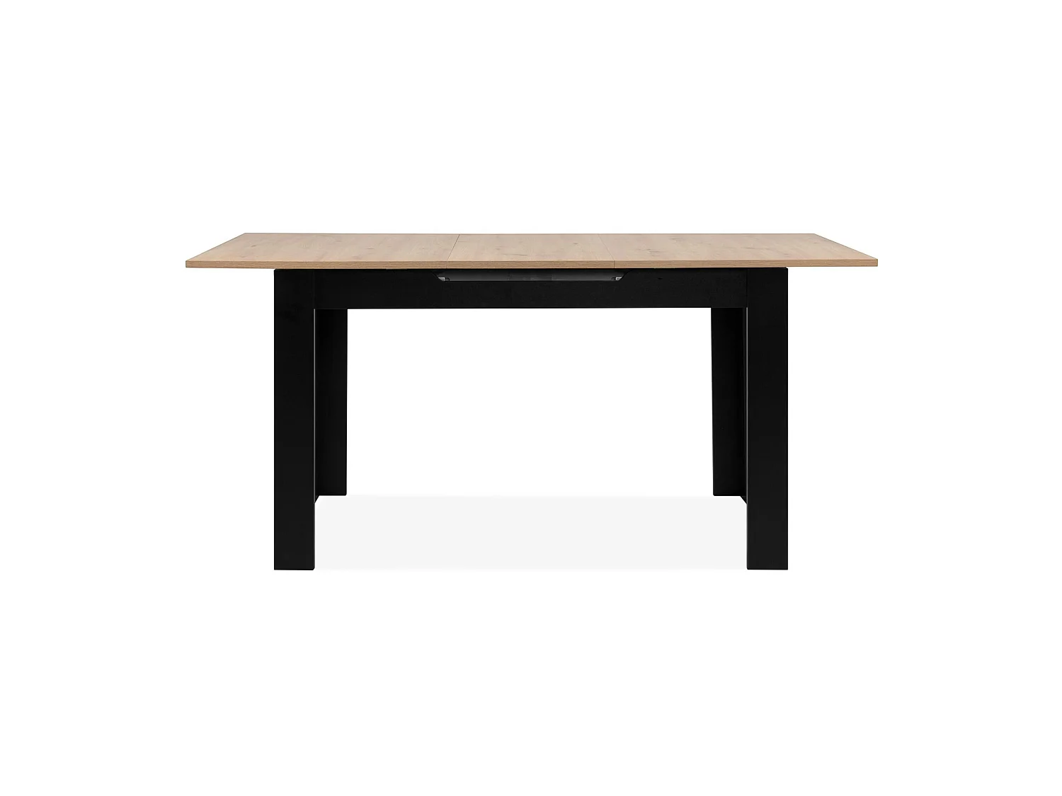 Table extensible moderne style loft 125-165 cm ALVA