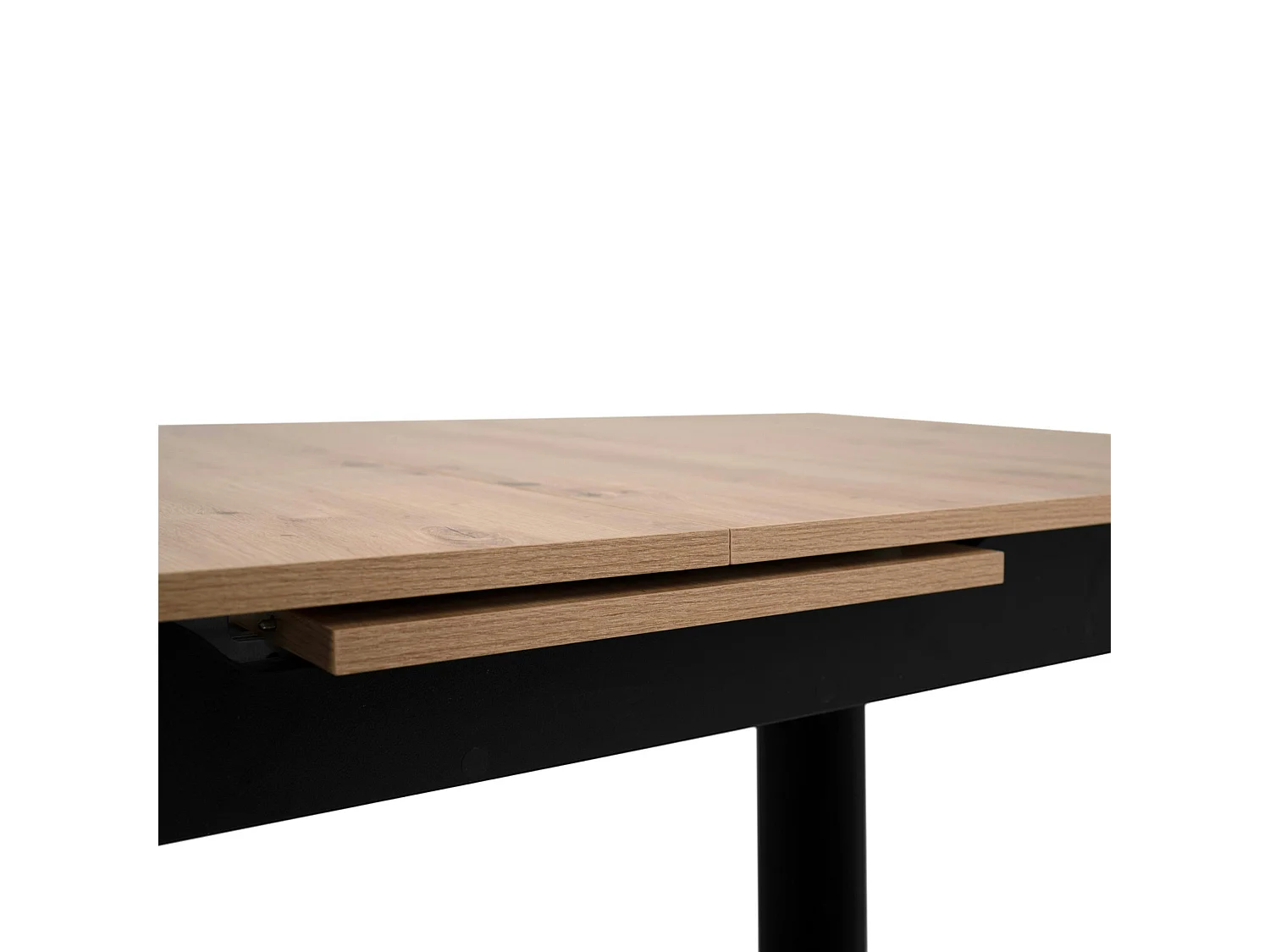 Table extensible moderne style loft 125-165 cm ALVA