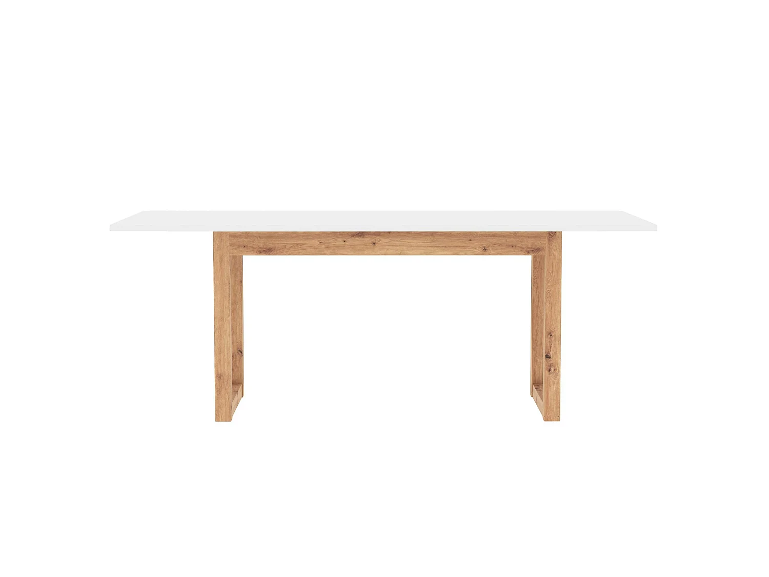 Table à manger extensible campagne chic 160-200 cm ALVA