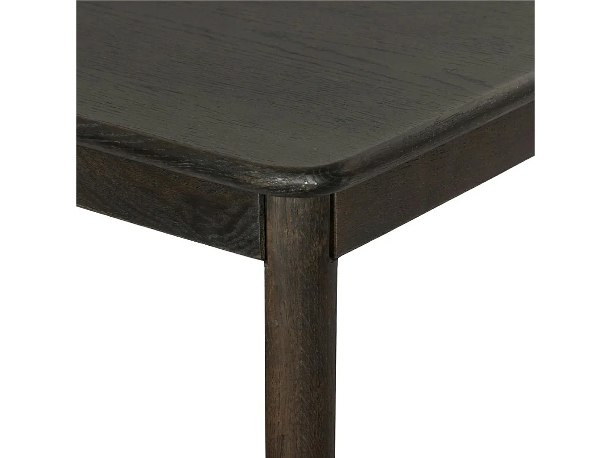 Table à manger moderne en chêne brun 220 cm LOREN