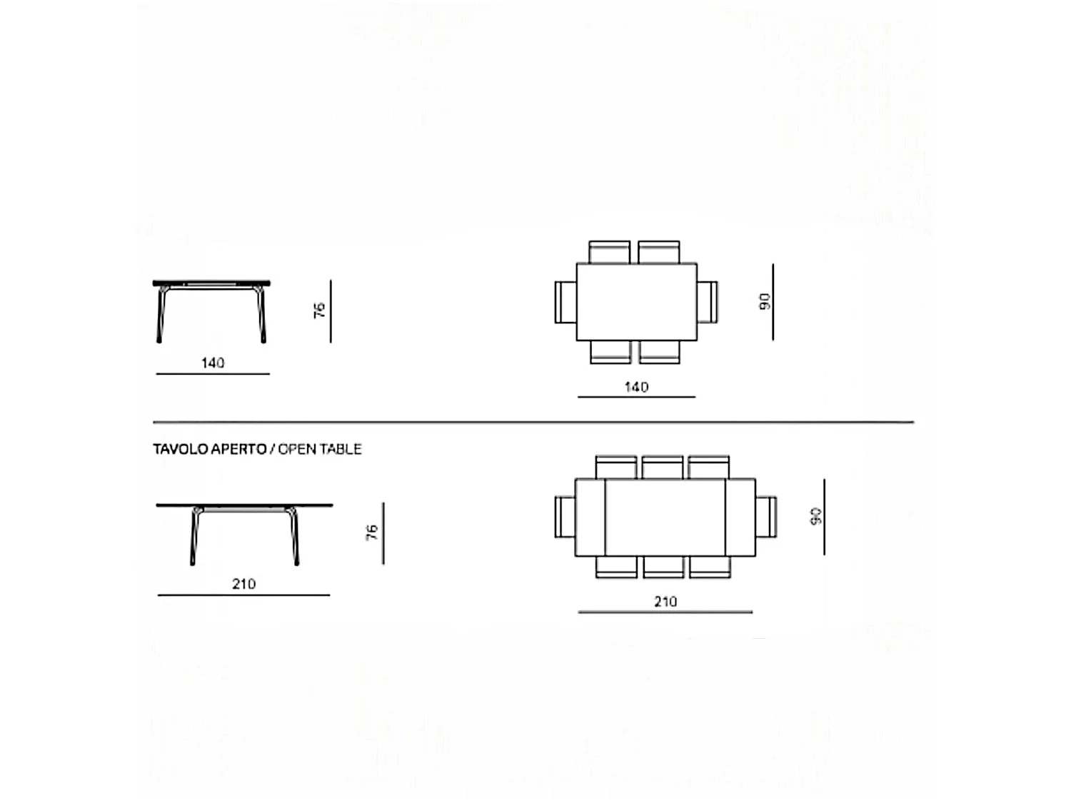 Table céramique effet onyx pieds bronze 140-180 cm LORA