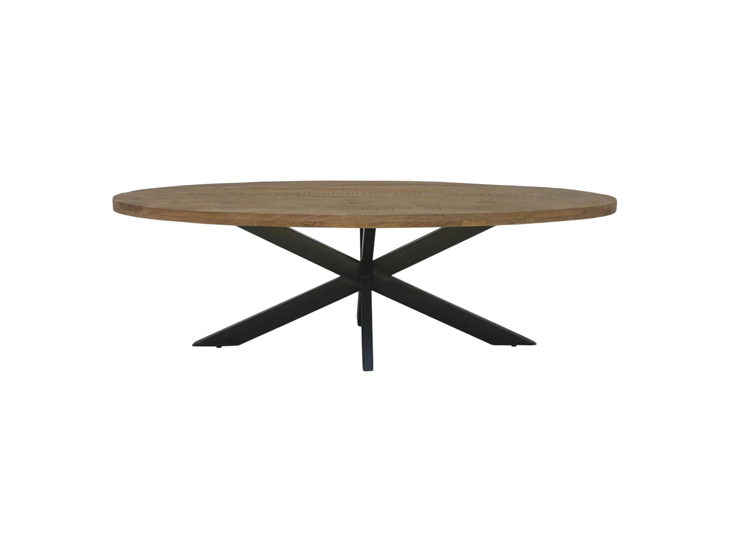 Table à manger ovale en bois de manguier 180 cm FULTON