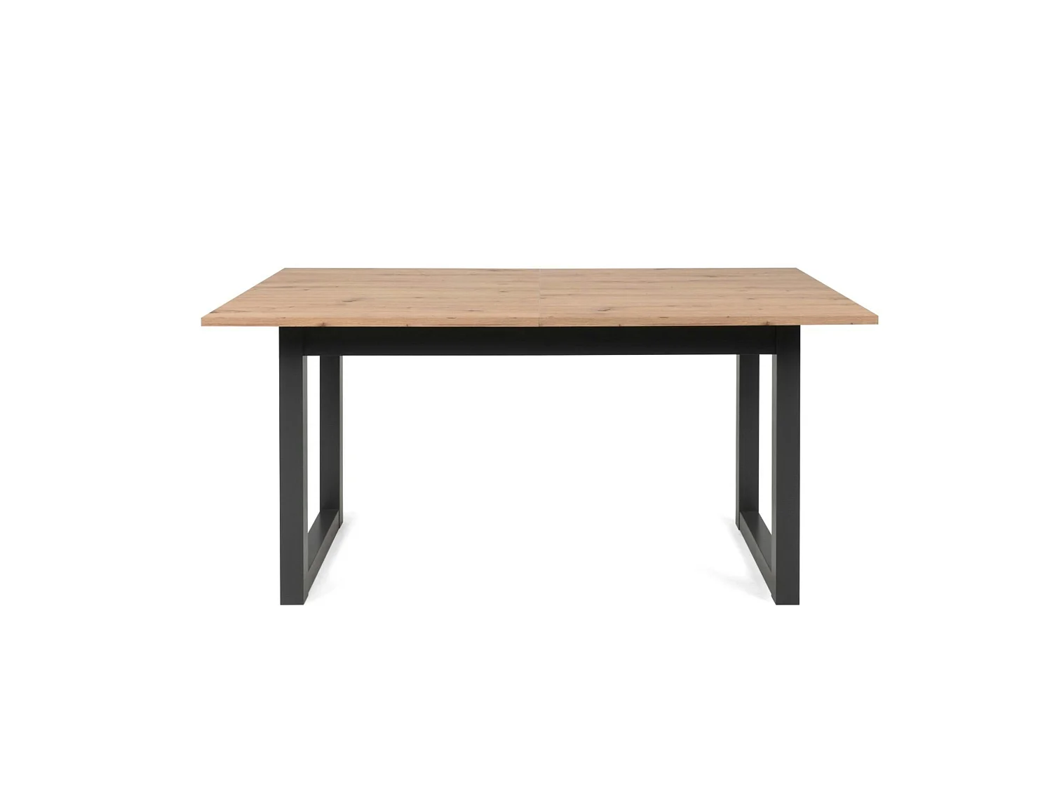 Table à manger extensible effet chêne 160-200 cm ALVA