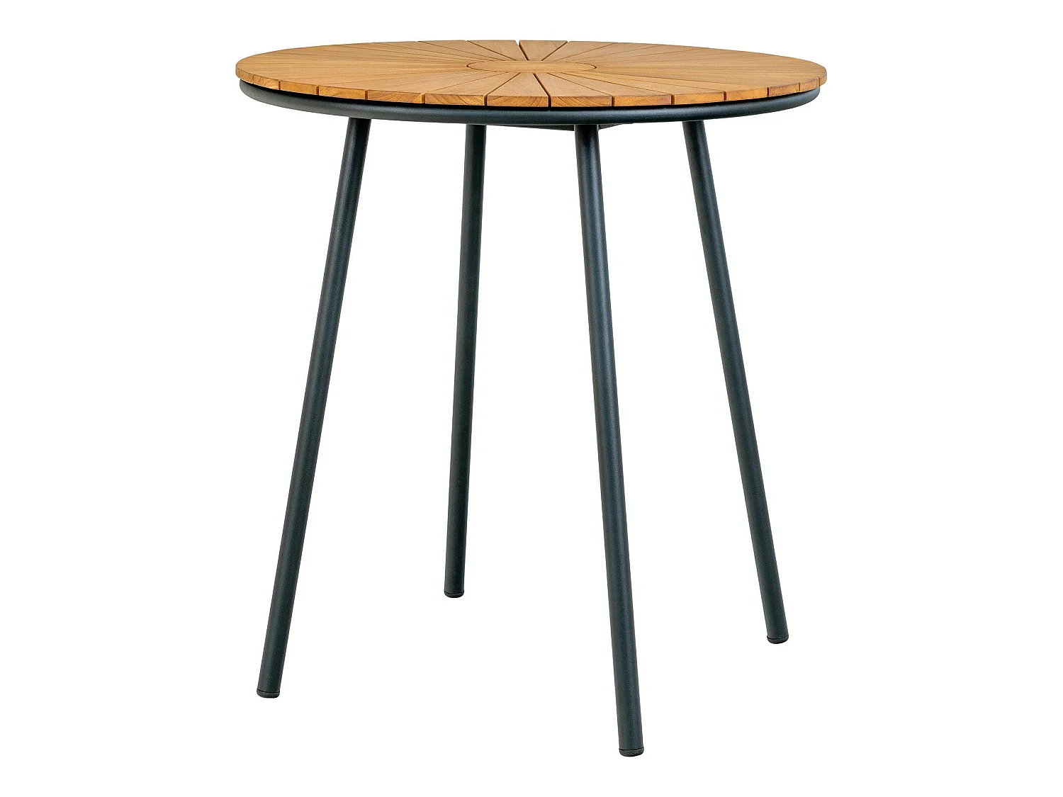 Table bistrot ronde en teck ø70 cm LAKEWOOD