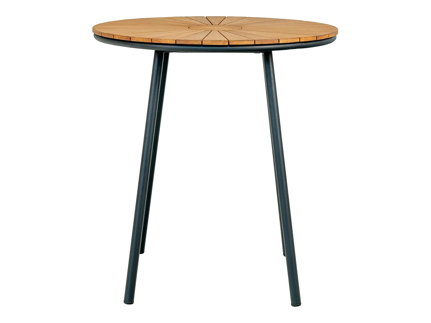 Table bistrot ronde en teck ø70 cm LAKEWOOD