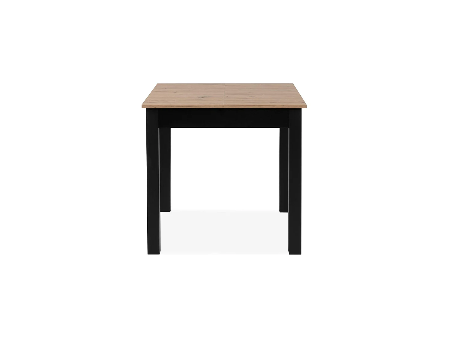 Table carrée extensible esprit bistrot 80-120 cm ALVA