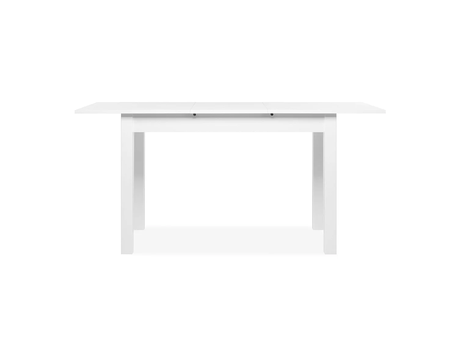 Table à manger blanche extensible 140-180 cm ALVA