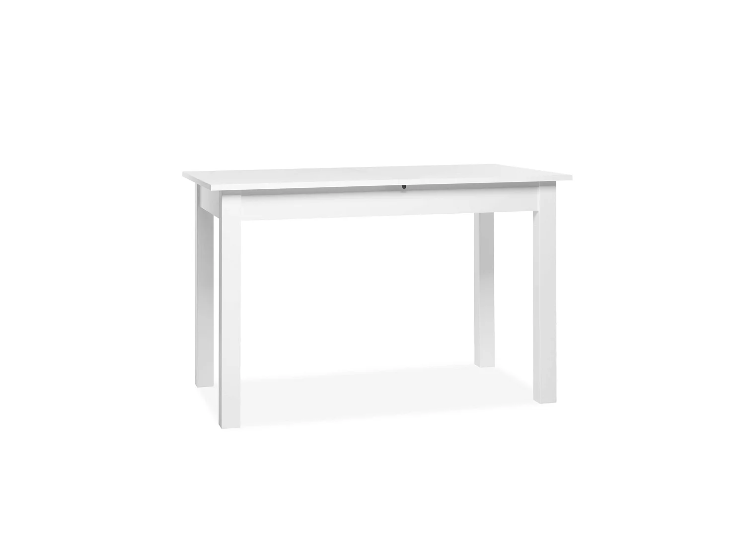 Table à manger blanche extensible 140-180 cm ALVA