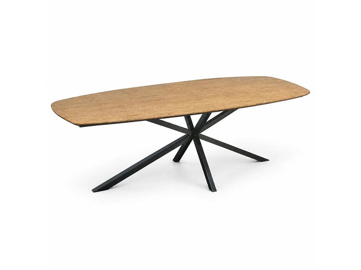 Grande table à manger en bois de teck recyclé 280 cm DEPOK