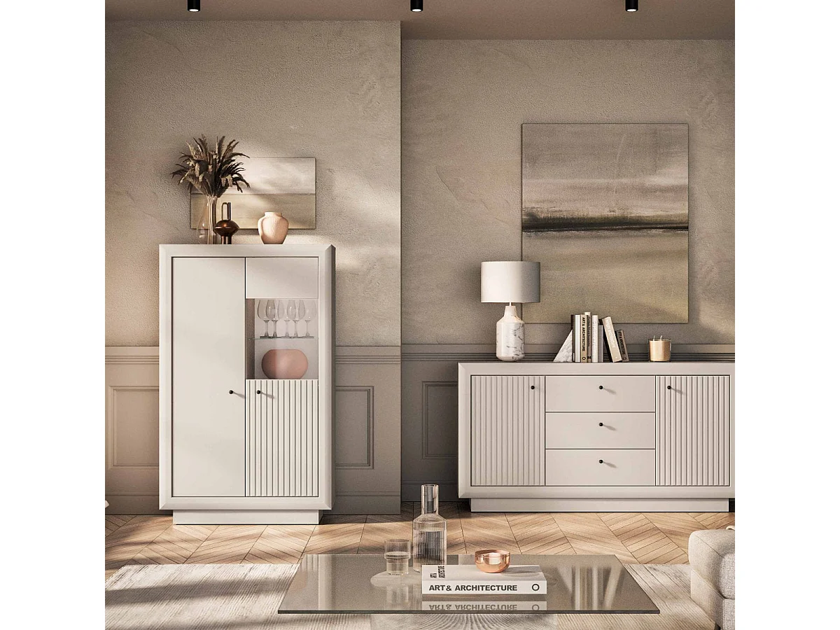 Vaisselier 2 portes Assia Cachemire