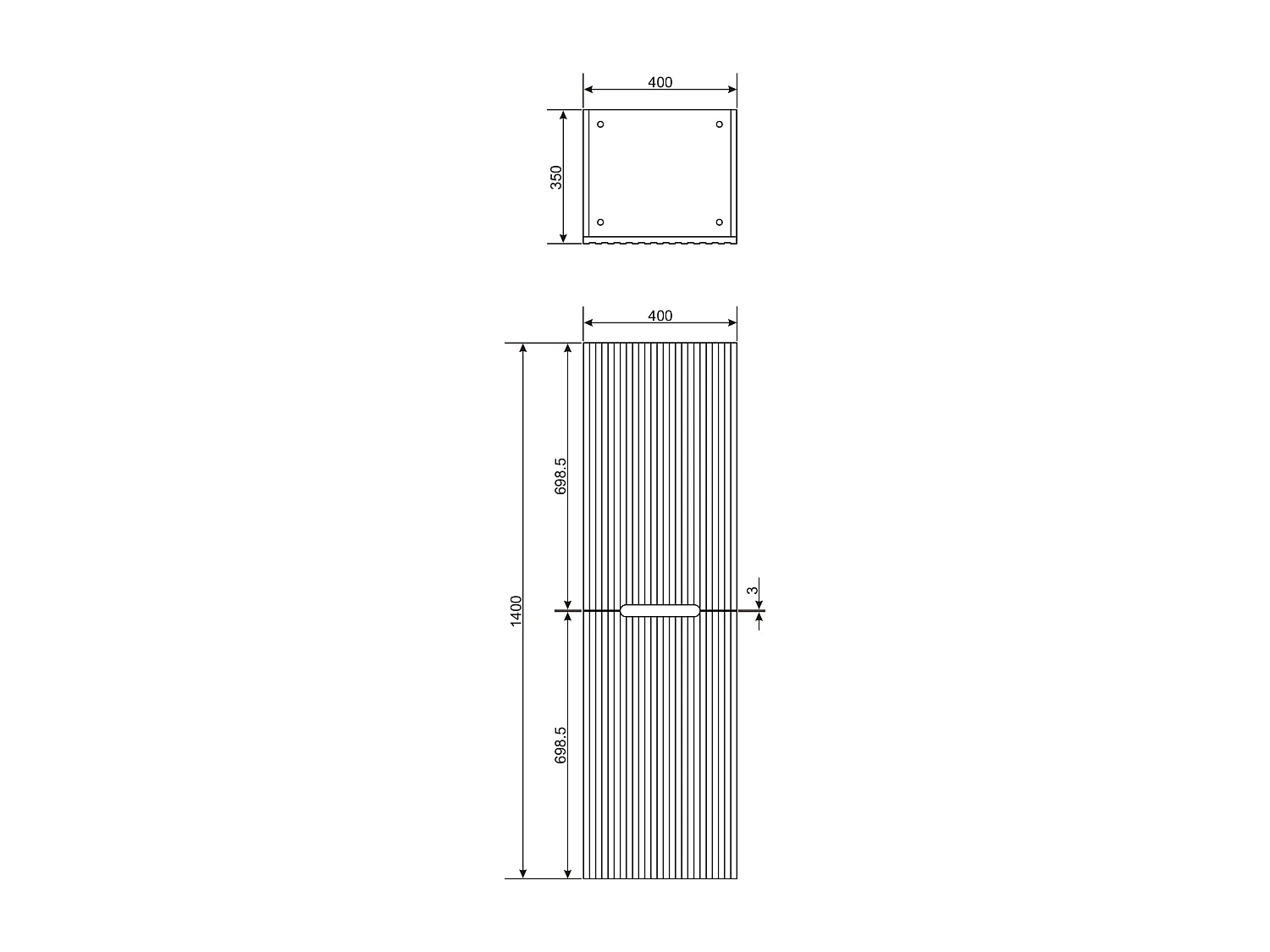 Meuble de salle de bain suspendu avec vasque à encastrer et colonne - Strié gris - 120 cm - PAVANI