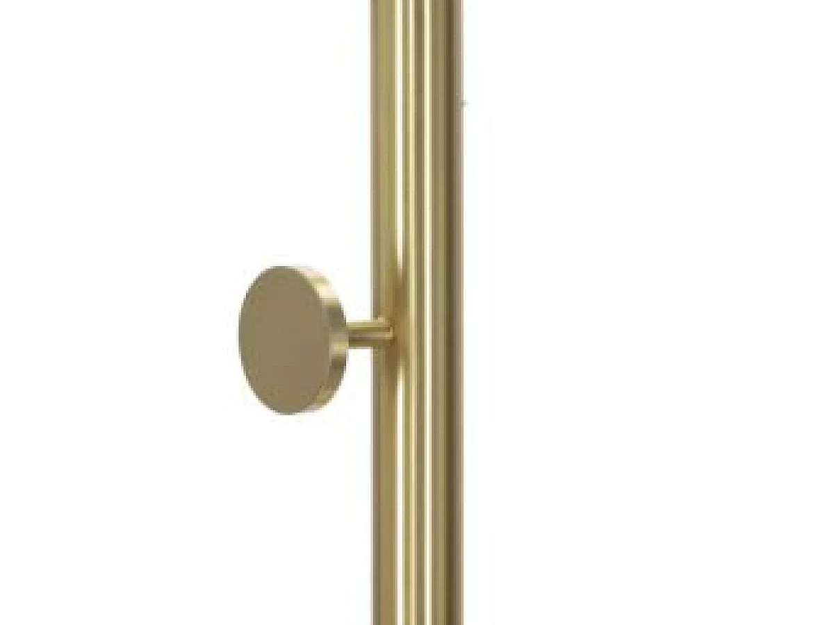 Porte-manteau sur pied 5 patères Kimi Doré