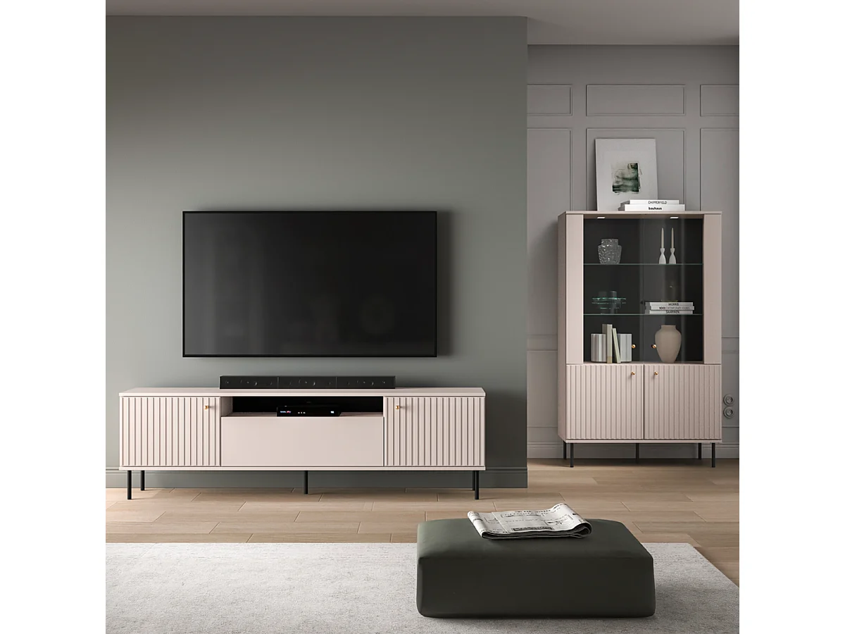 TV skrinka s 3 dverami, 180 cm, Nova Cachemire