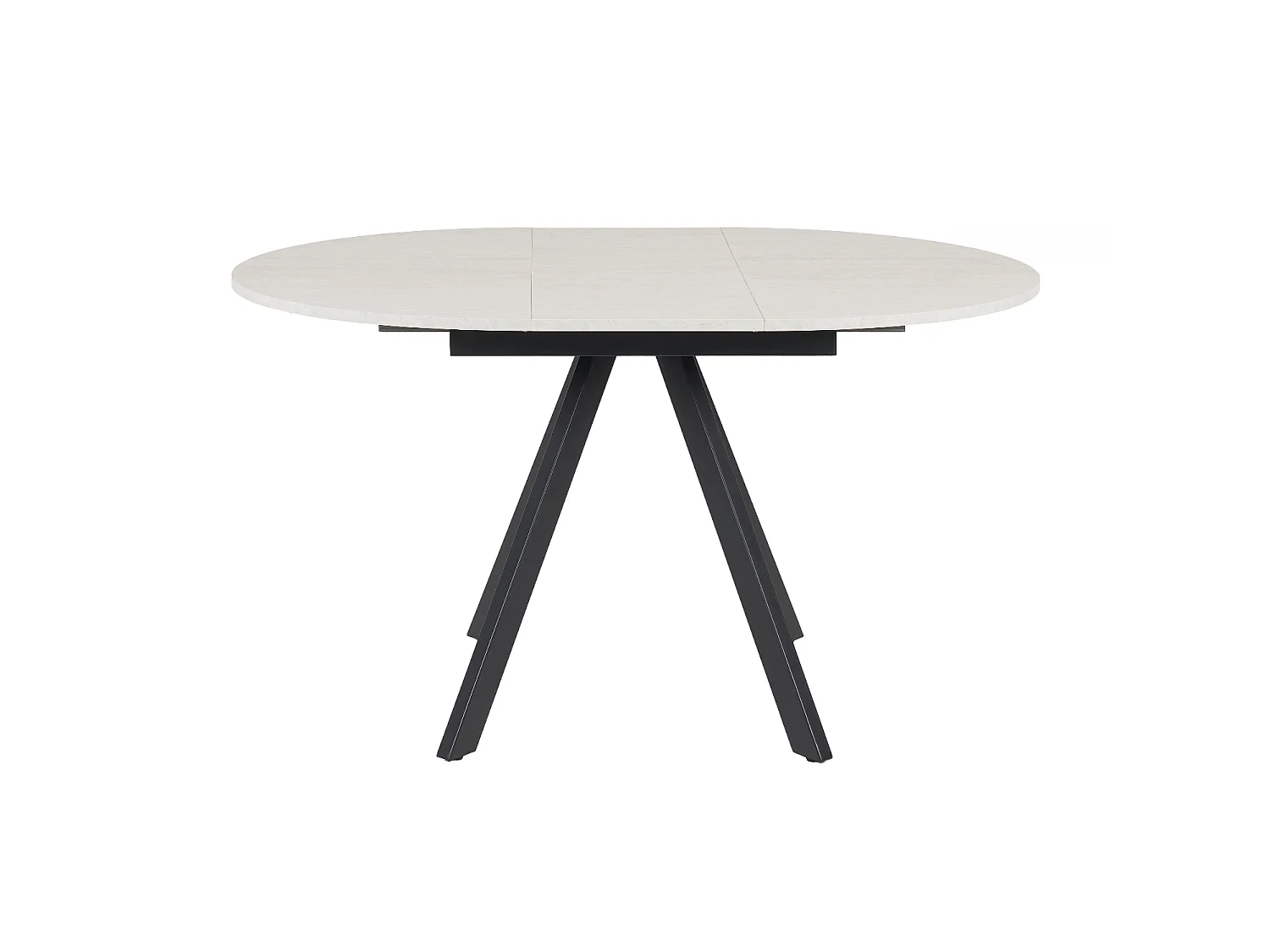 Harley Extendable Dining Table with 4 Erica Chairs - Grey