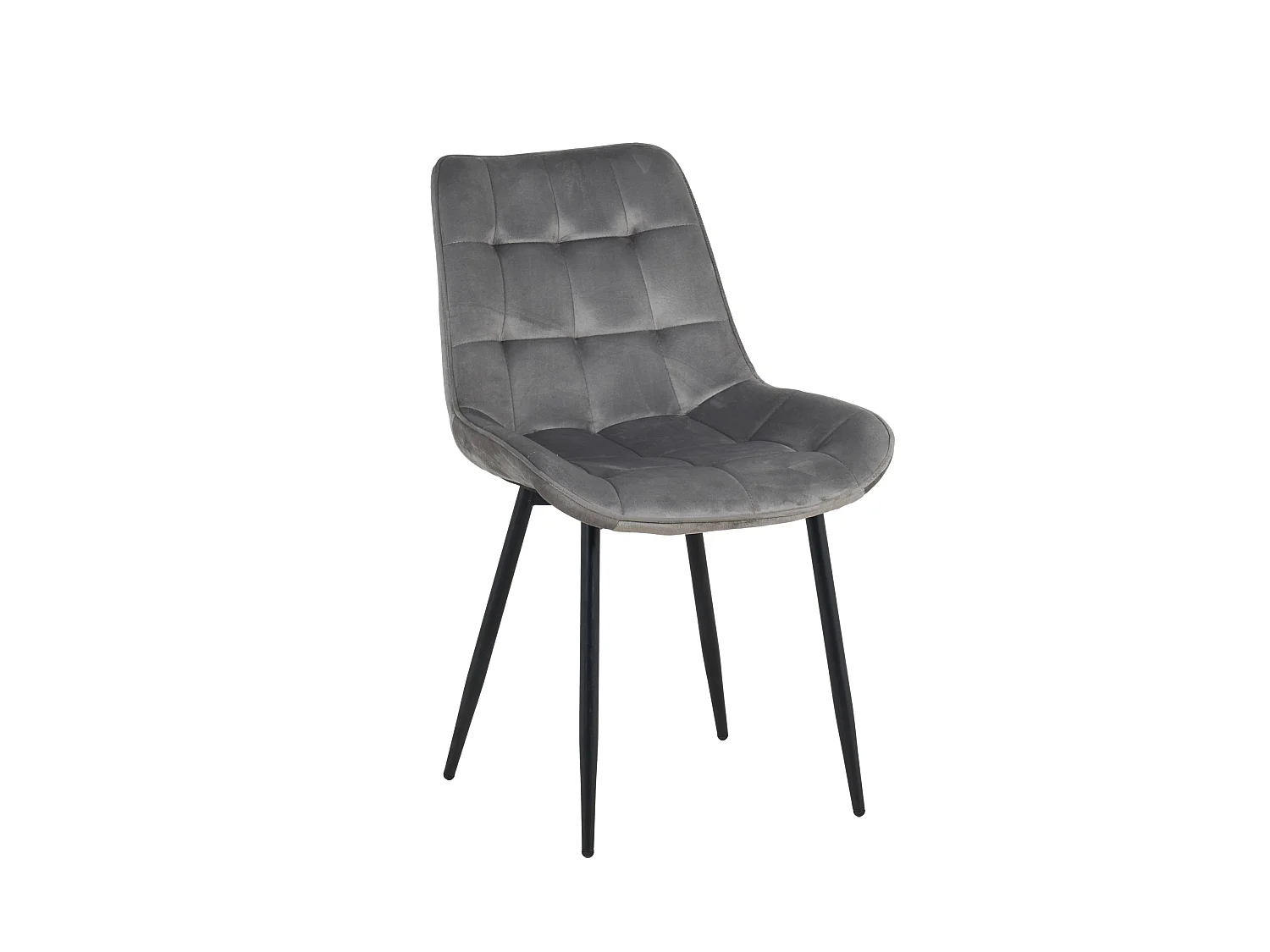 Harley Extendable Dining Table with 4 Erica Chairs - Grey