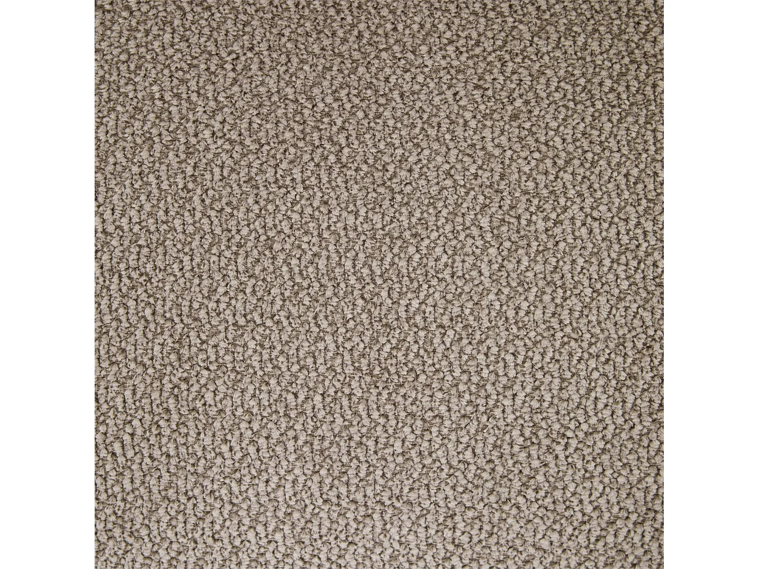 Canapé compressé virgule organique 3 places tissu chenille beige foncé - Curv
