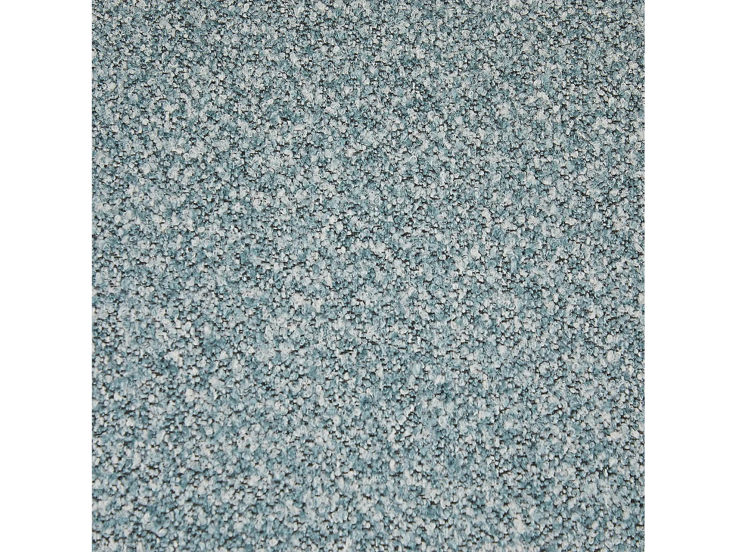 Habitat - Fauteuil en tissu bouclette - Bleu ciel - Marcel