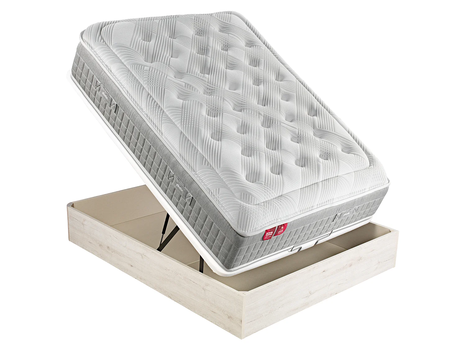 Pack colchón y canapé PIKOLIN Sleep 135 x 190 cm, Glaciar