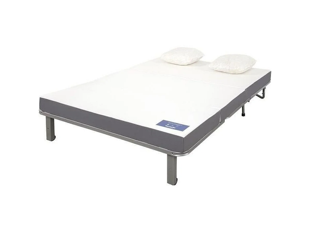 DUNLOPILLO REVEUR 2-Zits BZ Slaapbank met Slyde Matras 188x138 cm - Groen