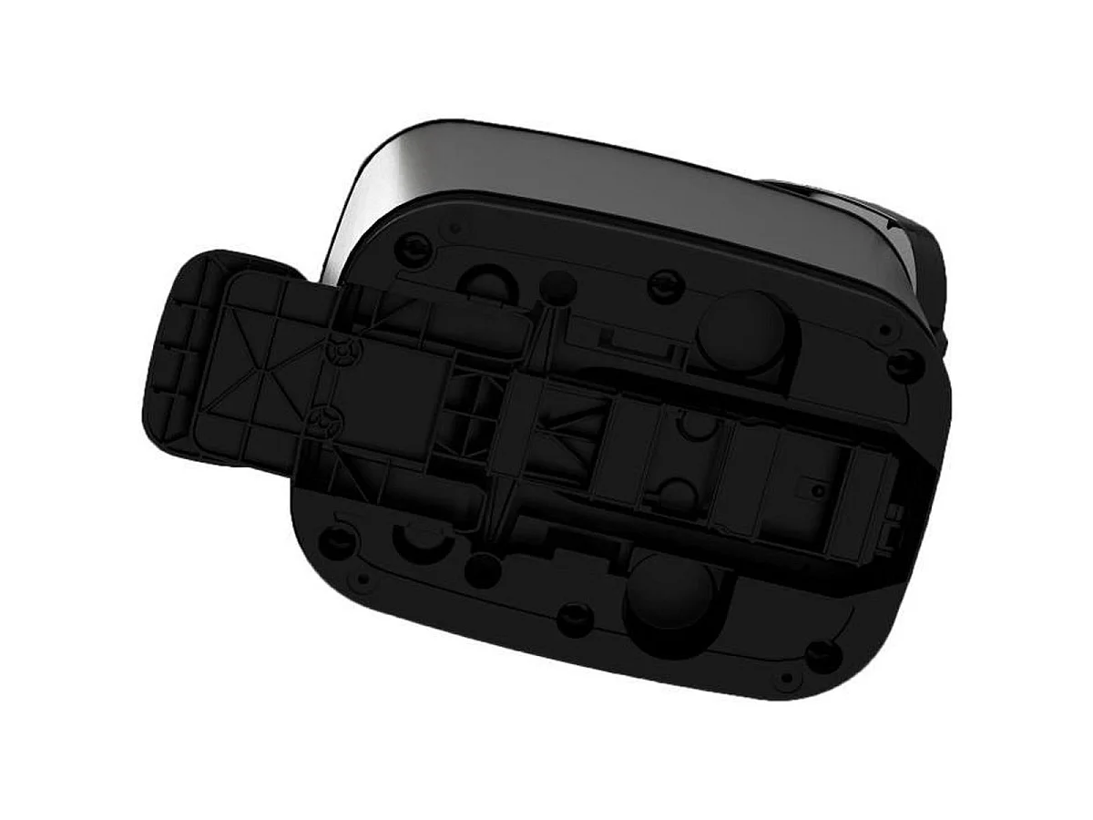 Poubelle à pédale KIS Chic Bin Style 42,5 L - Polypropylène noir