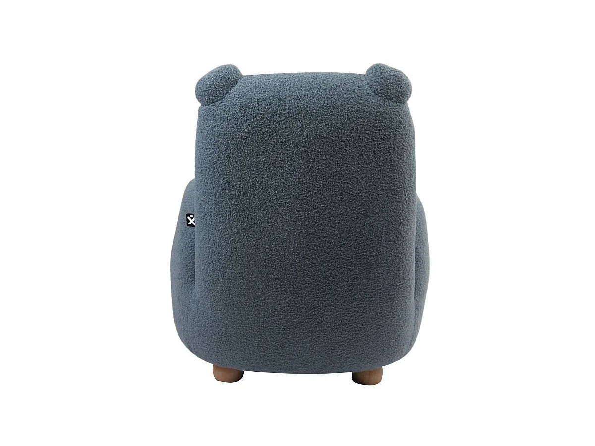 Fauteuil Enfant Ours "Rocky" 67cm Bleu