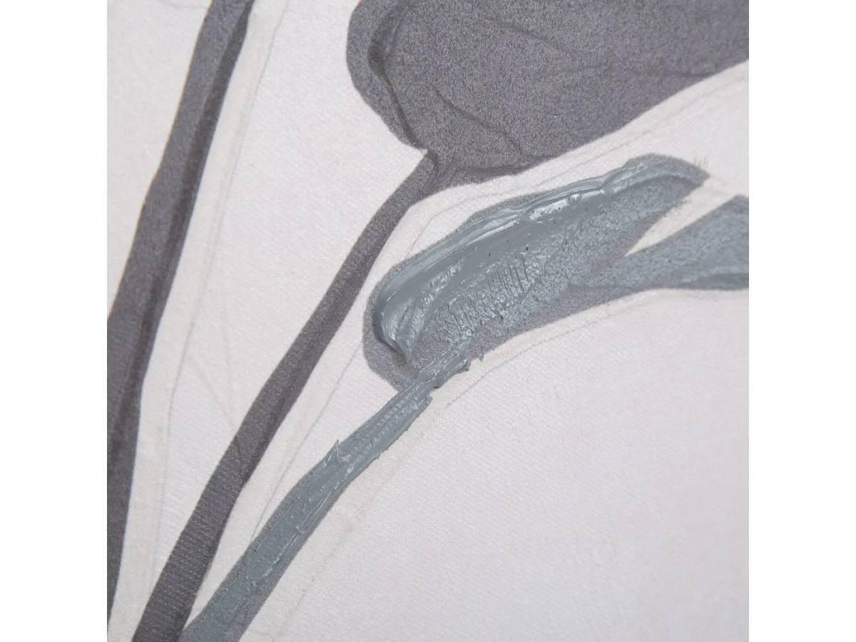 Toile peinte à la main femme panthère 80x100 cm Camilia