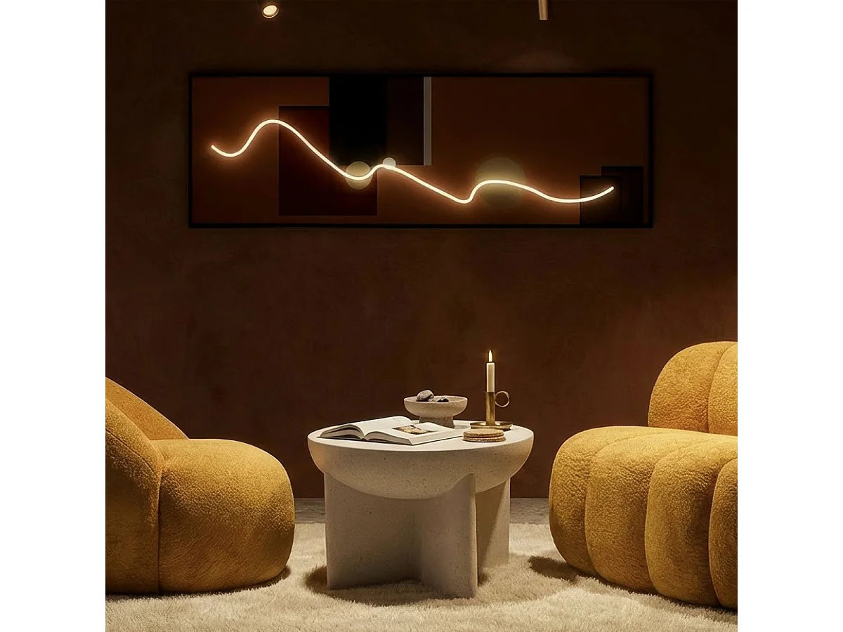 Tableau impression sur toile LED 150x50 cm Sia