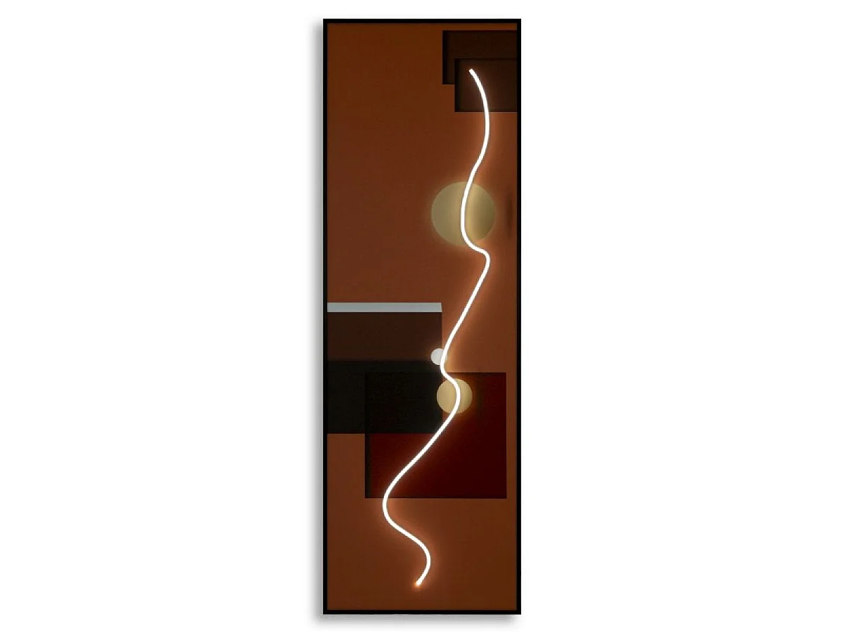Tableau impression sur toile LED 150x50 cm Sia