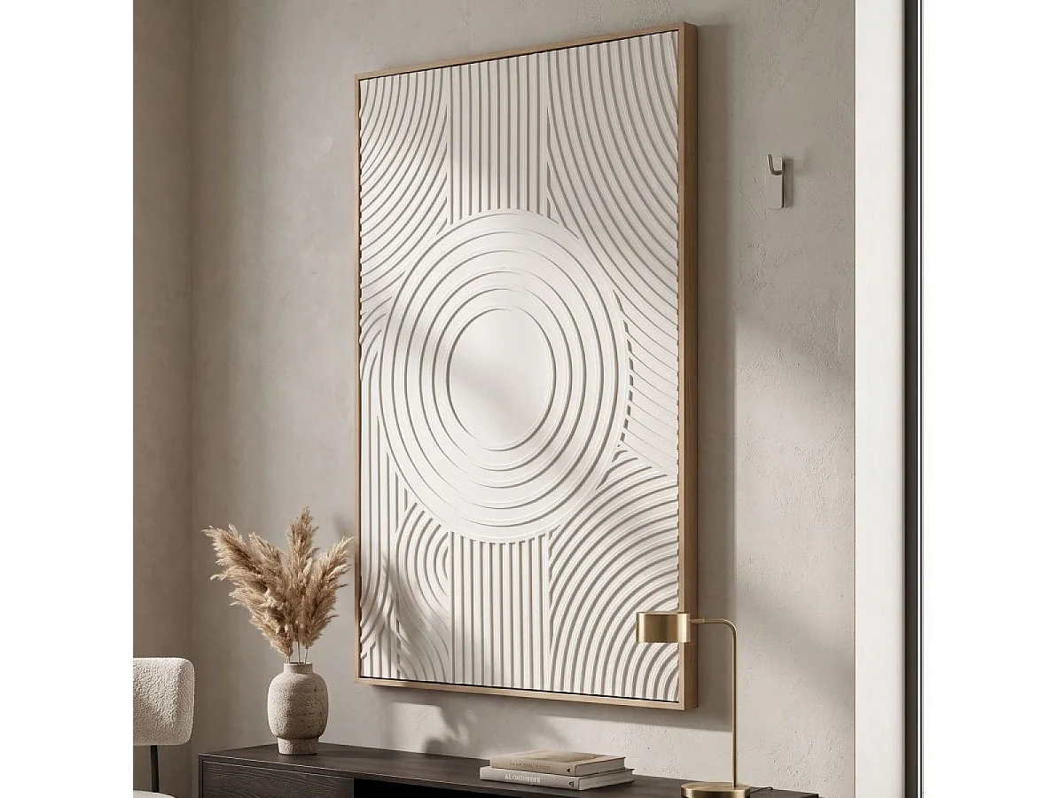 Tableau 3D vagues 80x120 cm Cillian
