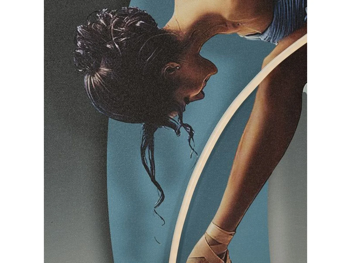 Tableau impression sur toile LED danseuse 60x90 cm Tess