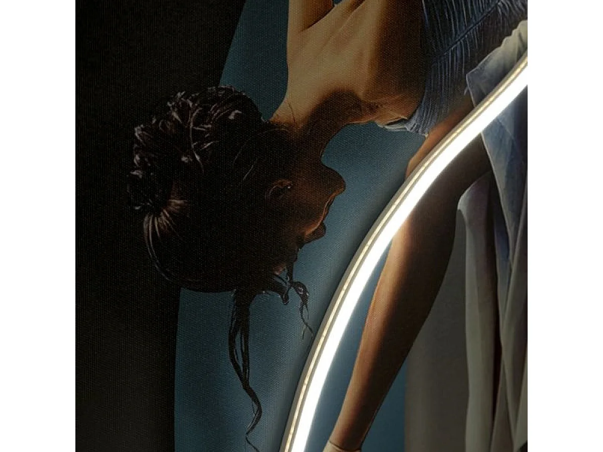 Tableau impression sur toile LED danseuse 60x90 cm Tess