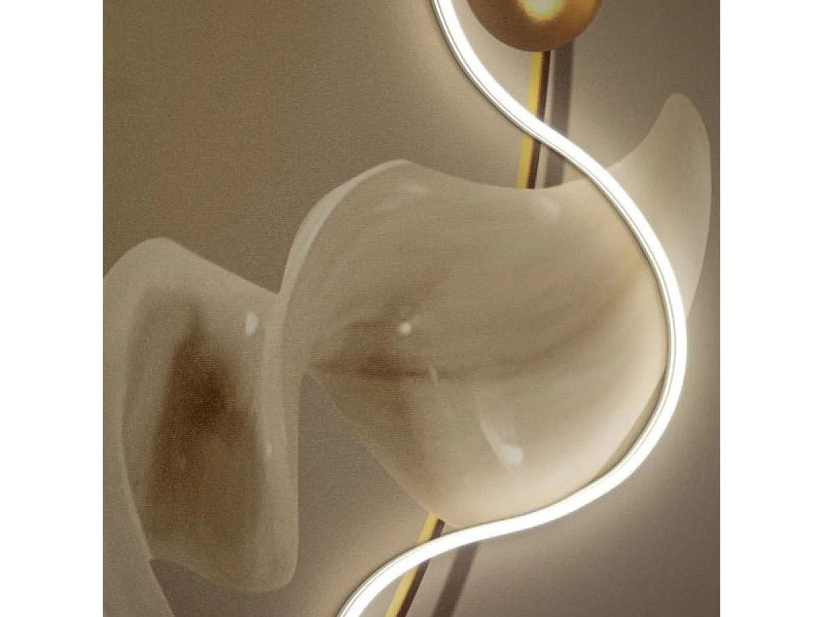 Tableau impression sur toile LED 80x120 cm Orphée