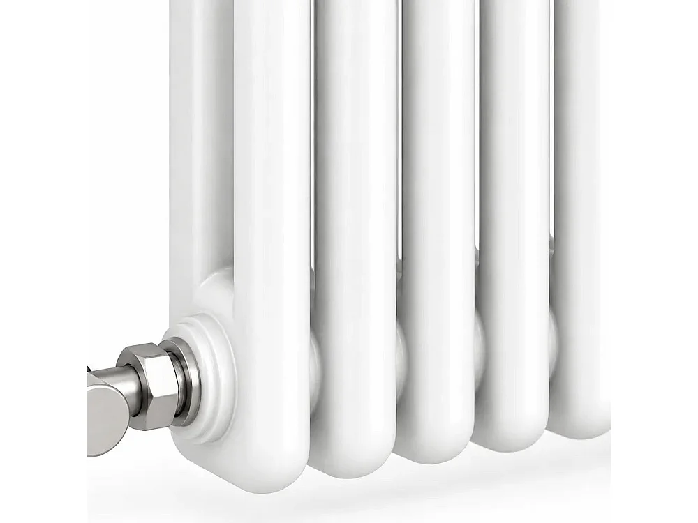 Tempo Style - Radiateur 600x1010 mm | 1424 W | Radiateur décoratif 5783 BTU, 22 éléments - Blanc