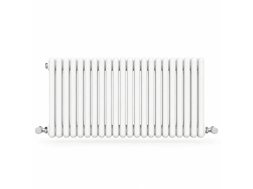 Tempo Style - Radiateur 600x1010 mm | 1424 W | Radiateur décoratif 5783 BTU, 22 éléments - Blanc