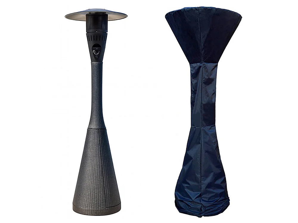 Tempo Style - Cover protettiva per fungo riscaldante da esterno Habitat | Poliestere 280 g/m² con zip