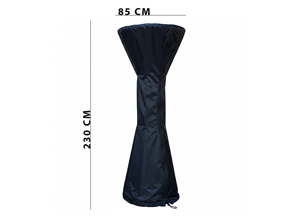 Tempo Style - Cover protettiva per fungo riscaldante da esterno Habitat | Poliestere 280 g/m² con zip