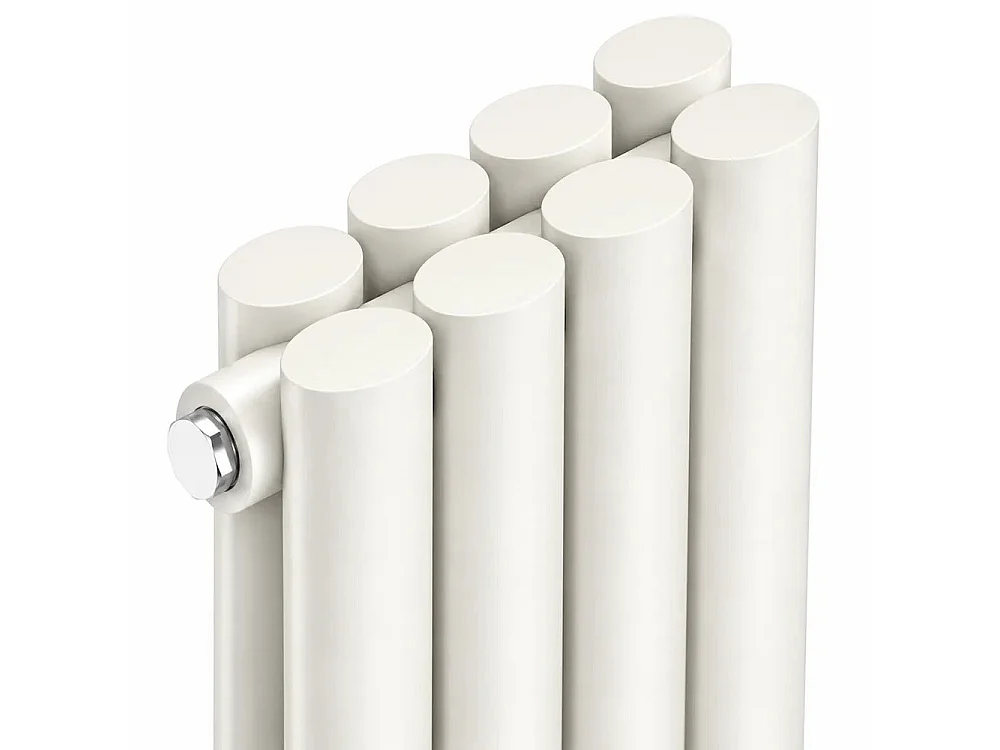 Tempo Style - Radiateur vertical 1800x240 mm | 678 W | Radiateur décoratif 3857 BTU, 4 x 2 éléments - Blanc