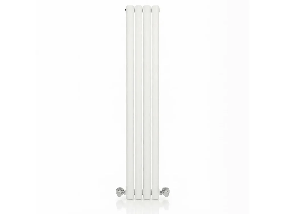 Tempo Style - Radiateur vertical 1800x240 mm | 678 W | Radiateur décoratif 3857 BTU, 4 x 2 éléments - Blanc