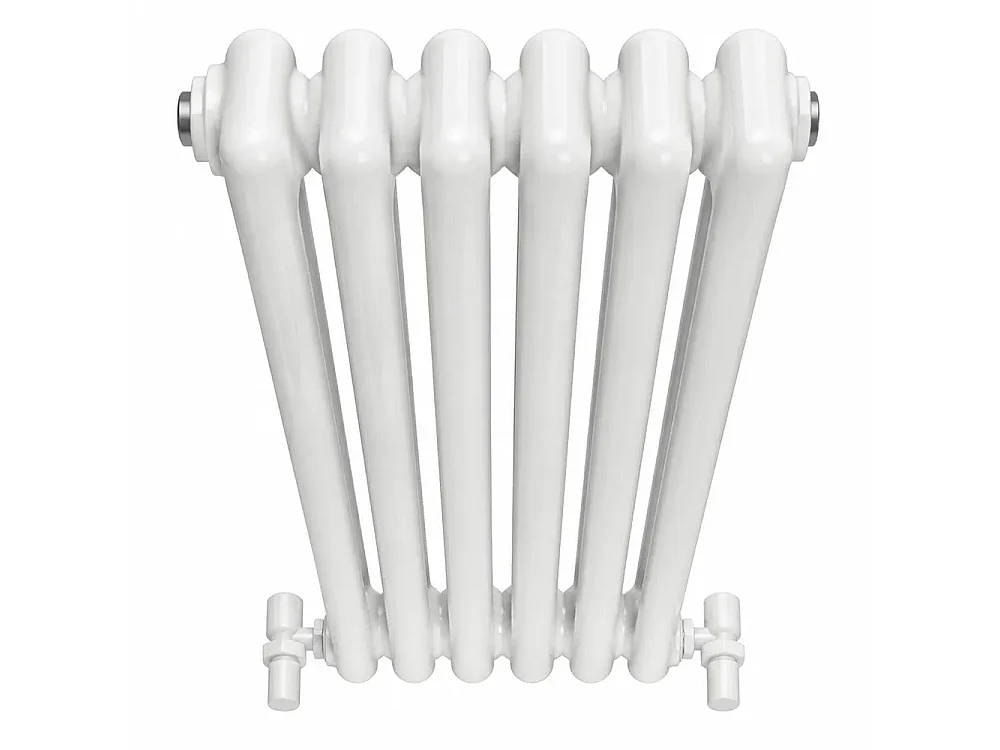 Tempo Style - Radiateur vertical 1800x287 mm | 959 W | Radiateur décoratif 3478 BTU à 6 éléments - Blanc