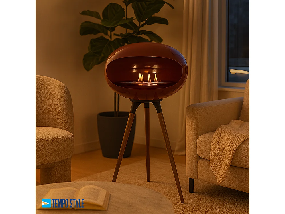 Tempo Style -Biocamino SICILY – Bordeaux/Legno Rovere