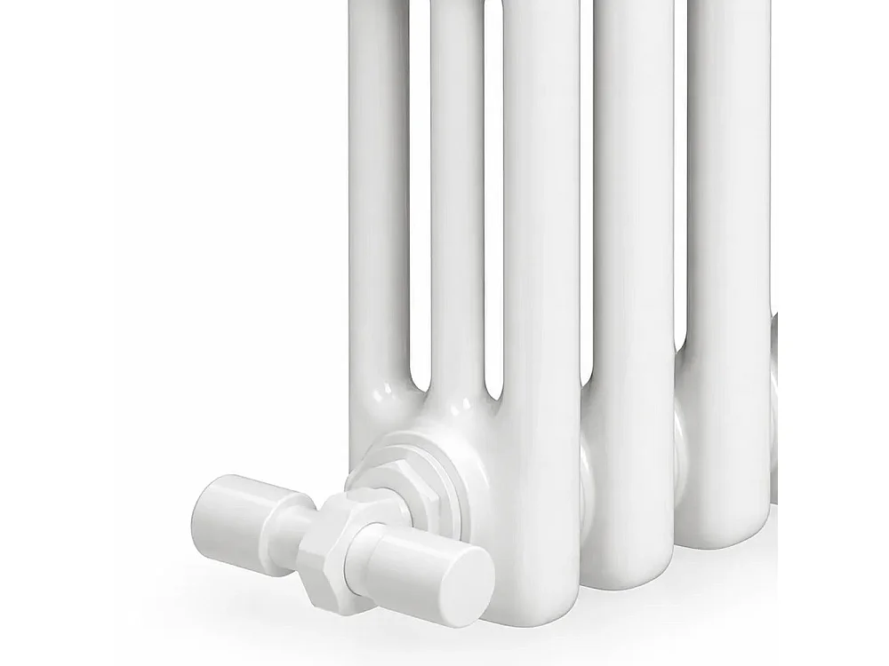 Tempo Style - Radiateur 600x554 mm | 385 W | Radiateur décoratif 2455 BTU à 12 éléments - Blanc