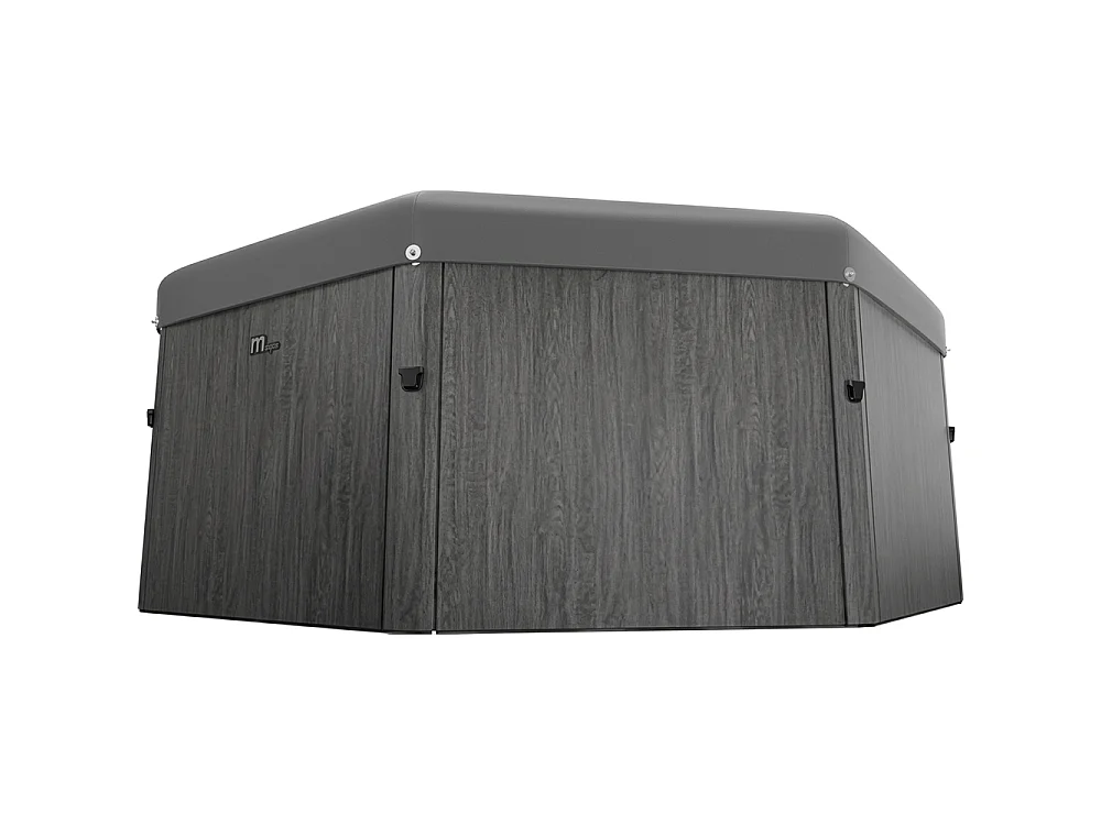 Tempo Style - Vasca Idromassaggio MSpa VERONA | 130 getti d'aria a 3 velocità, 32 Idrogetti, Riscaldatore, Copertura termica inc. |1.82m x 0.70m