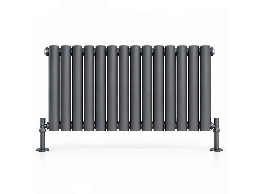 Tempo Style - Radiateur 600x840 mm | 871 W | Radiateur décoratif 5399 BTU (14x2 éléments) - Anthracite