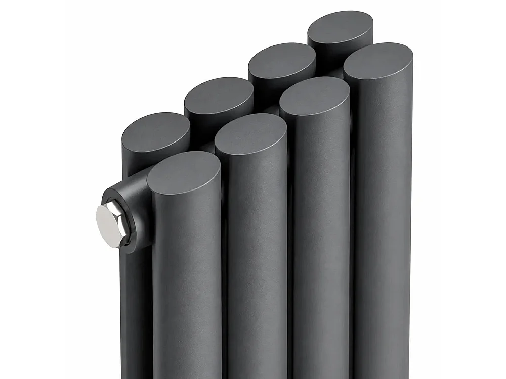 Tempo Style - Radiateur vertical 1800x240 mm | 678 W | Radiateur design 3857 BTU (4x2 éléments) - Anthracite