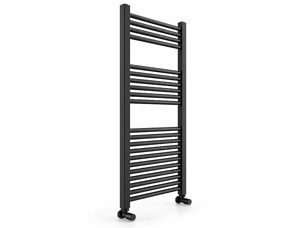 Tempo Style - Sèche-serviettes 1200x500 mm | 436 W | Radiateur décoratif 1488 BTU à 20 éléments (4+6+10) – Gris canon de fusil