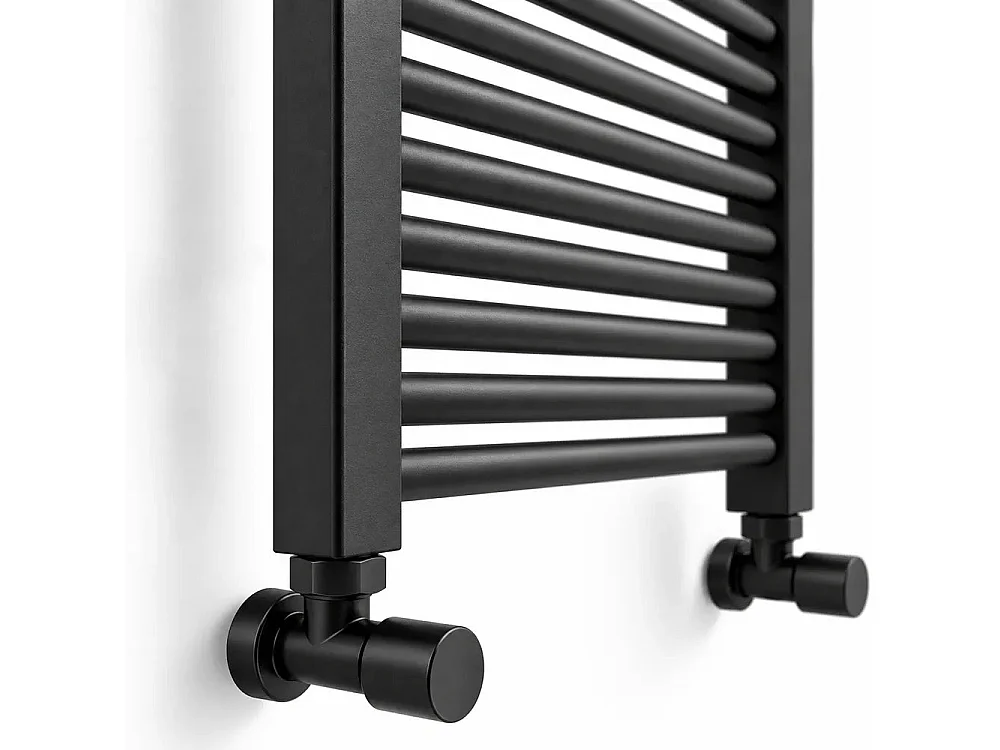 Tempo Style - Sèche-serviettes 1200x500 mm | 436 W | Radiateur décoratif 1488 BTU à 20 éléments (4+6+10) – Gris canon de fusil