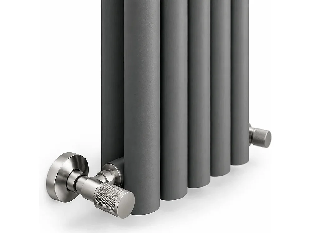 Tempo Style - Radiateur vertical 1800x300 mm | 847 W | Radiateur décoratif 4820 BTU, 5 x 2 éléments - Anthracite