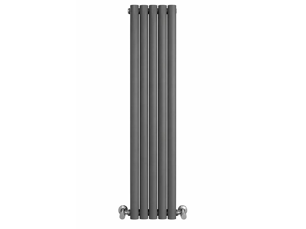 Tempo Style - Radiateur vertical 1800x300 mm | 847 W | Radiateur décoratif 4820 BTU, 5 x 2 éléments - Anthracite