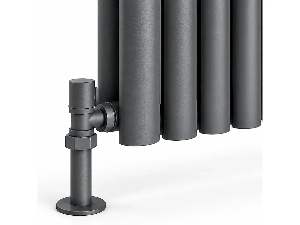Tempo Style - Radiateur 600x600 mm | 622 W | Radiateur décoratif 3856 BTU, 10x2 éléments - Anthracite