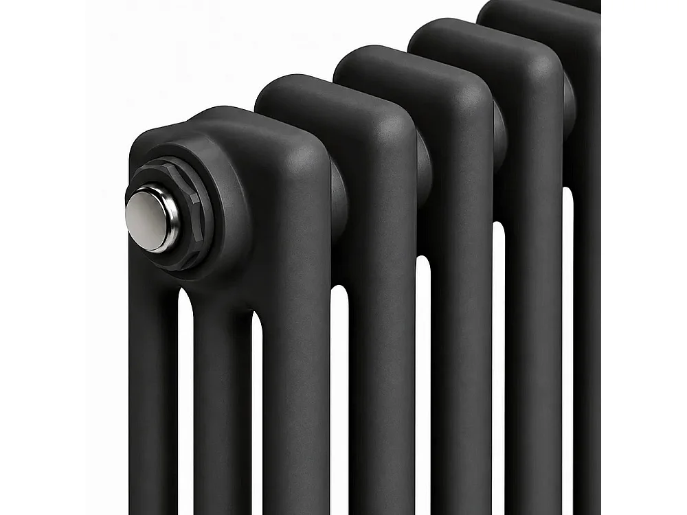 Tempo Style - Radiateur 600x821 mm | 578 W | Radiateur décoratif 3683 BTU à 18 éléments - Anthracite